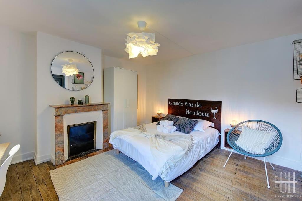 Apartamento Le Faubourg Quai Paul Bert Tours Exterior foto